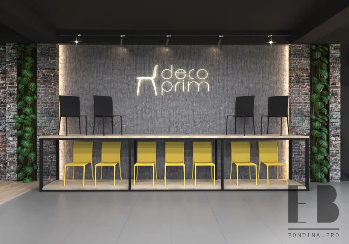 Luxury Furniture Showroom Design “DECOPRIM” 9 Public Space Design - Interior Designer • Elena Bondina Interior Designer • Elena Bondina