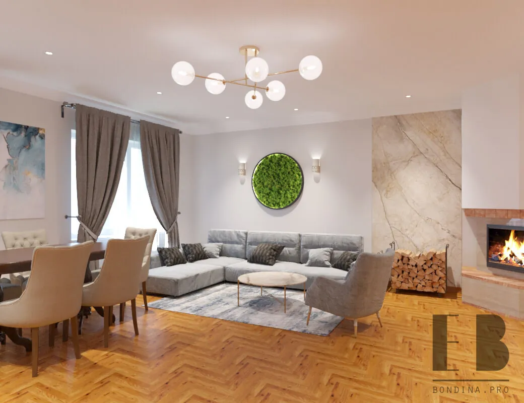 Living room design with fireplace 3 Living Room Interior Design | Interior Designer • Elena Bondina Interior Designer • Elena Bondina