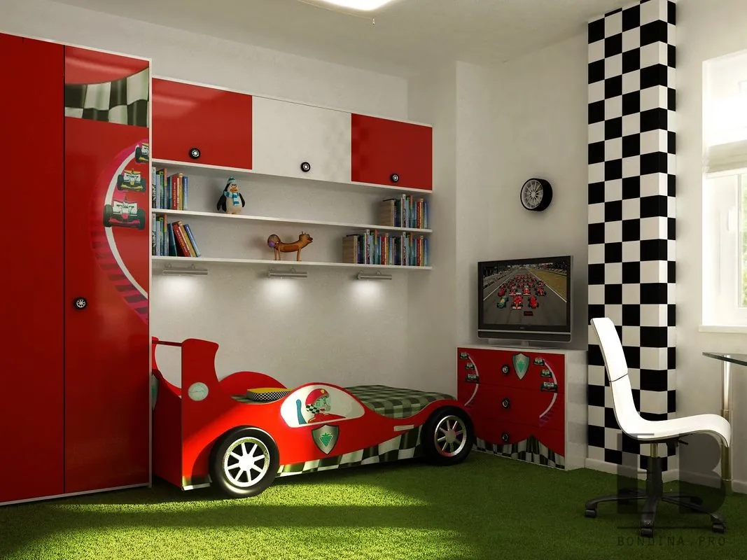 Boys Race Car Bedroom 7 Best Kids Room Interior Design - Interior Designer • Elena Bondina Interior Designer • Elena Bondina