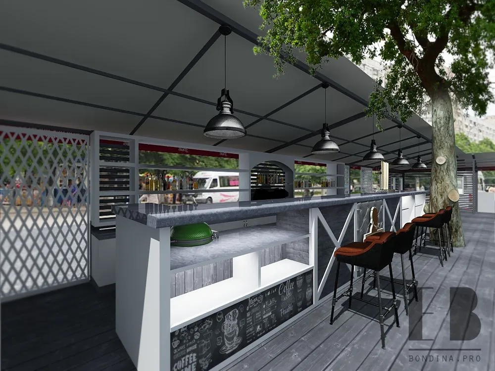 Terrace 10 Public Space Design - Interior Designer • Elena Bondina Interior Designer • Elena Bondina