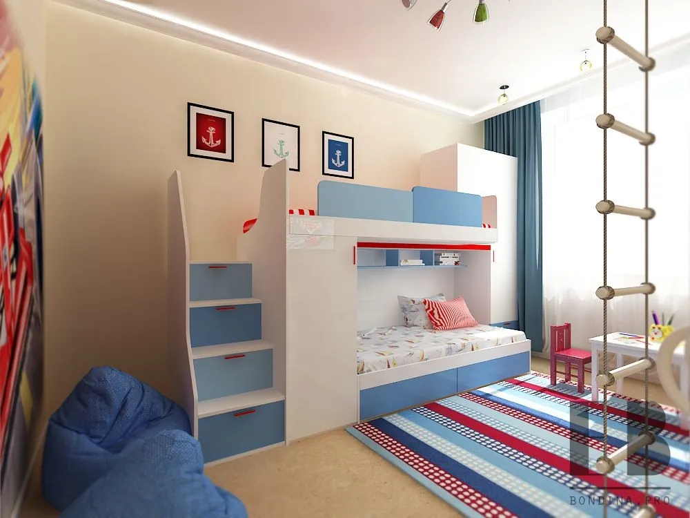 Small bedroom design for boys 2 Best Kids Room Interior Design - Interior Designer • Elena Bondina - Page 2 of 2 Interior Designer • Elena Bondina