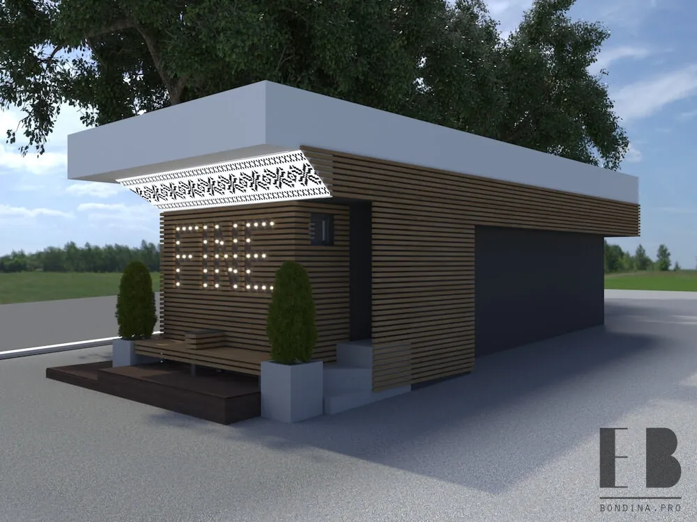 Revitalizing Fresh Baked Goods Outlet: A Design Transformation 2 Exteriors - Interior Designer • Elena Bondina Interior Designer • Elena Bondina