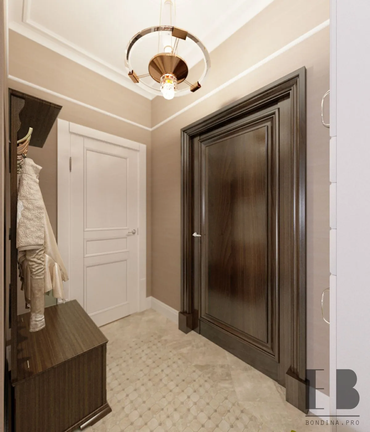 Beautiful Contemporary Entry Hall Interior Design 4 Hallways Interior Design | Interior Designer • Elena Bondina Interior Designer • Elena Bondina