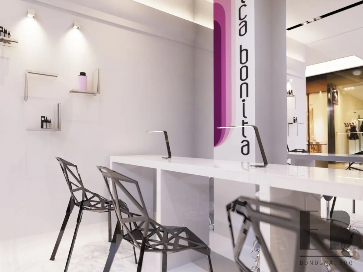 Nail Salon 2 Public Space Design - Interior Designer • Elena Bondina - Page 2 of 2 Interior Designer • Elena Bondina
